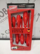 Lot To Contain 3 New 7 Piece Insulated Screwdriver Sets