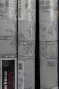 Lot To Contain 3 Superfresco Grey Branches Wallpaper