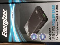 Lot To Contain 2 Boxed Energizer Usb C Of Power Banks