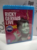 Lot To Contain 7 Ricky Gervais Blu Ray Live Science Dvd