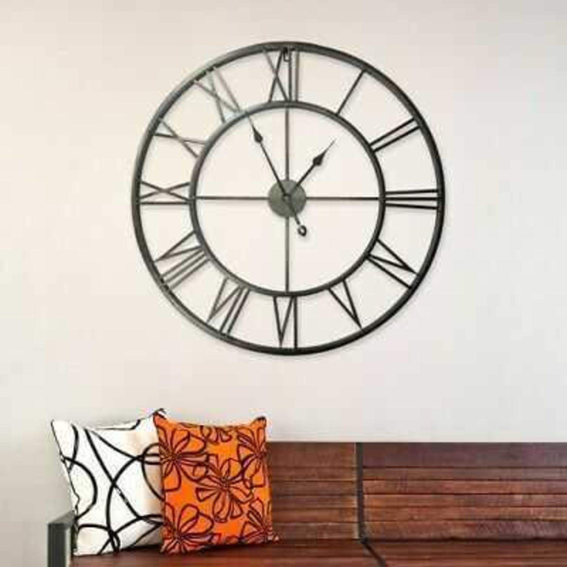 Rrp £60 Wall Clock