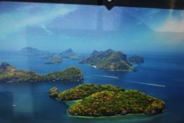 The Paradise Islands View Canvas Rrp £50(Appraisals Available Upon Request) (Pictures Are For