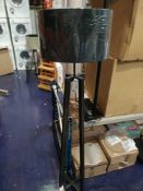 Rrp £100 Unboxed Black Tosel 4 Legs Floor Standing Lamp
