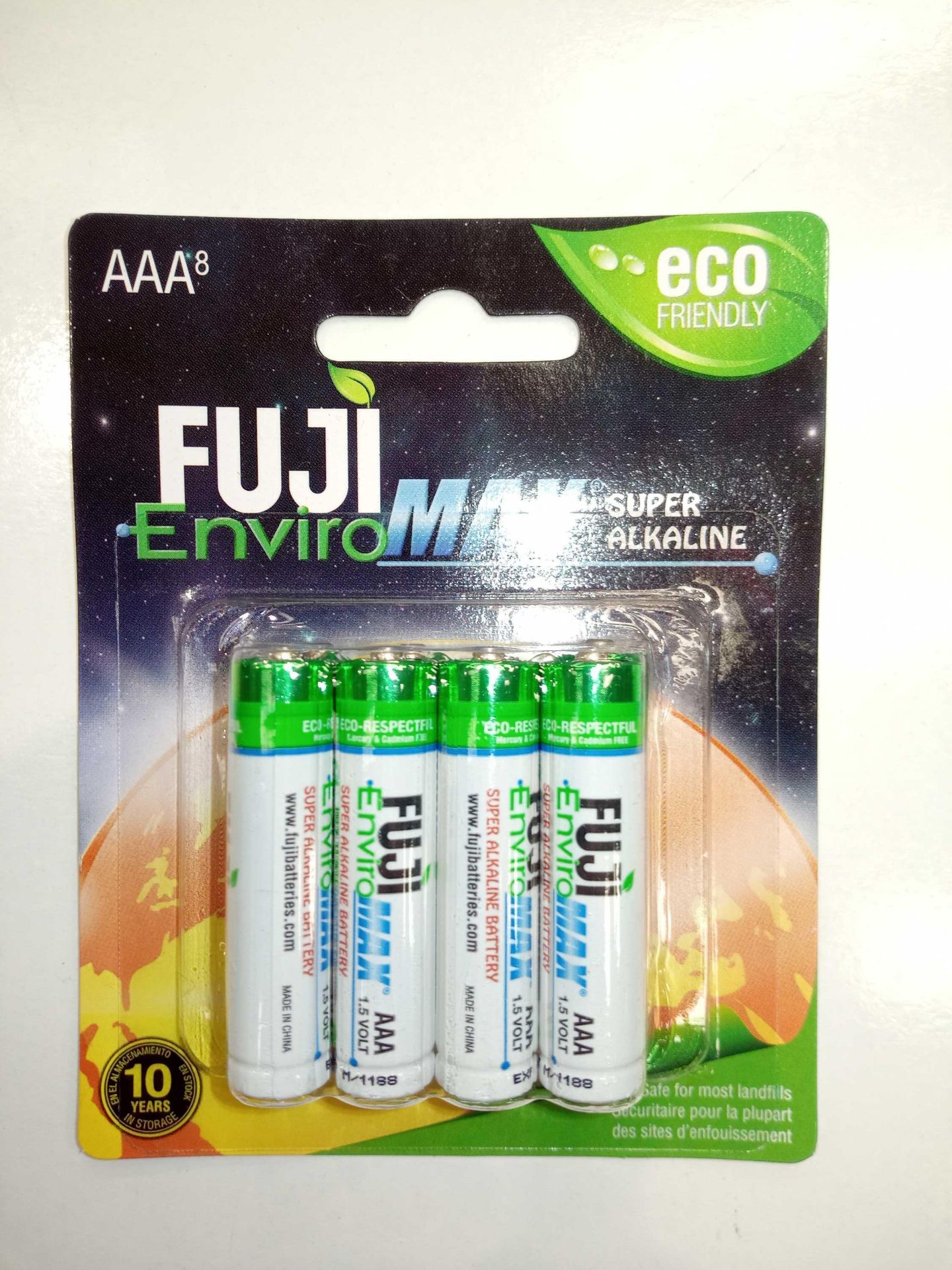 Lot To Contain 48 Brand New Packs Of 8 (4400Bp8) Fuji Enviromax Super Alkaline Extra Heavy-Duty