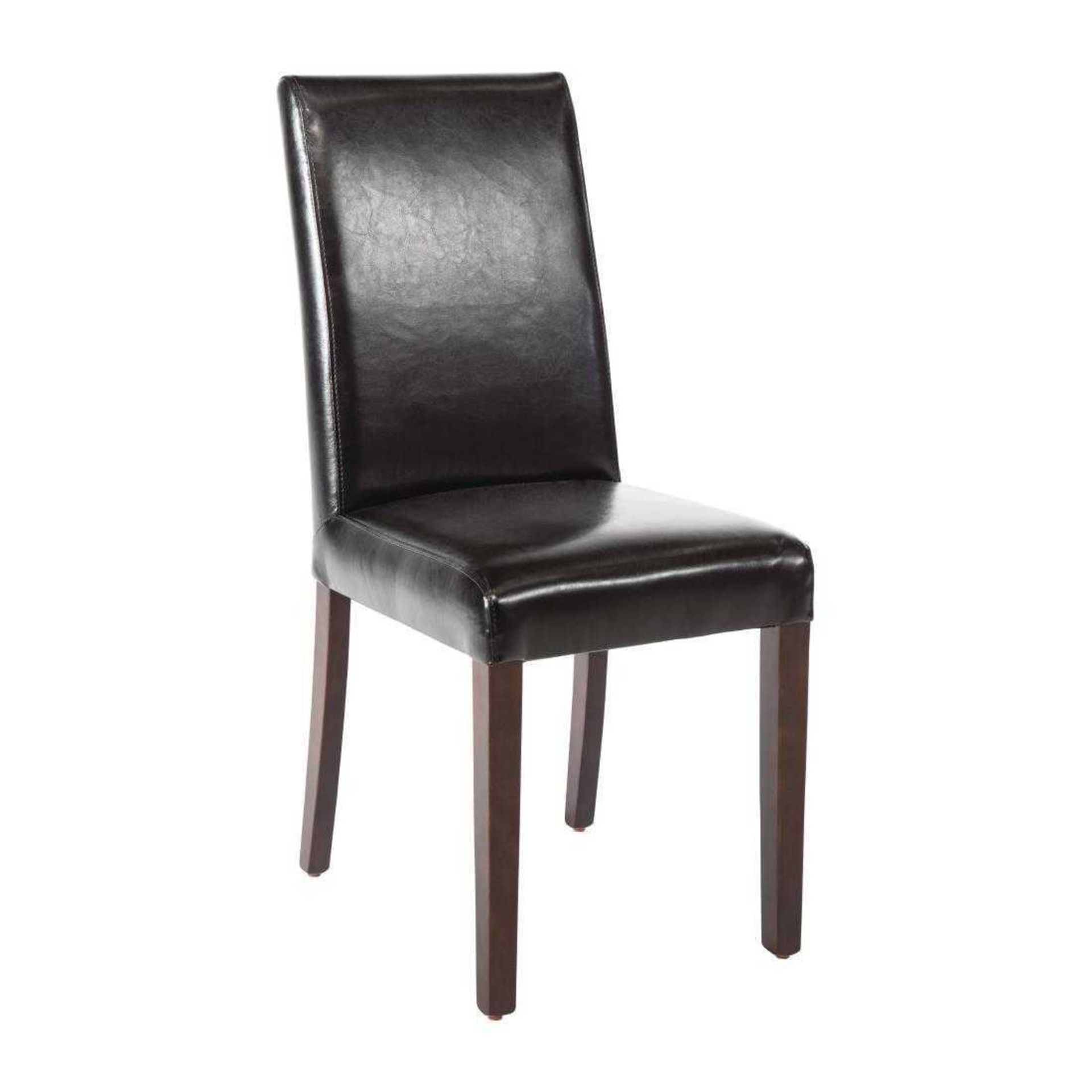 Rrp £110 Boxed Bartlomiej Dinning Chairs 2Pcs In Black