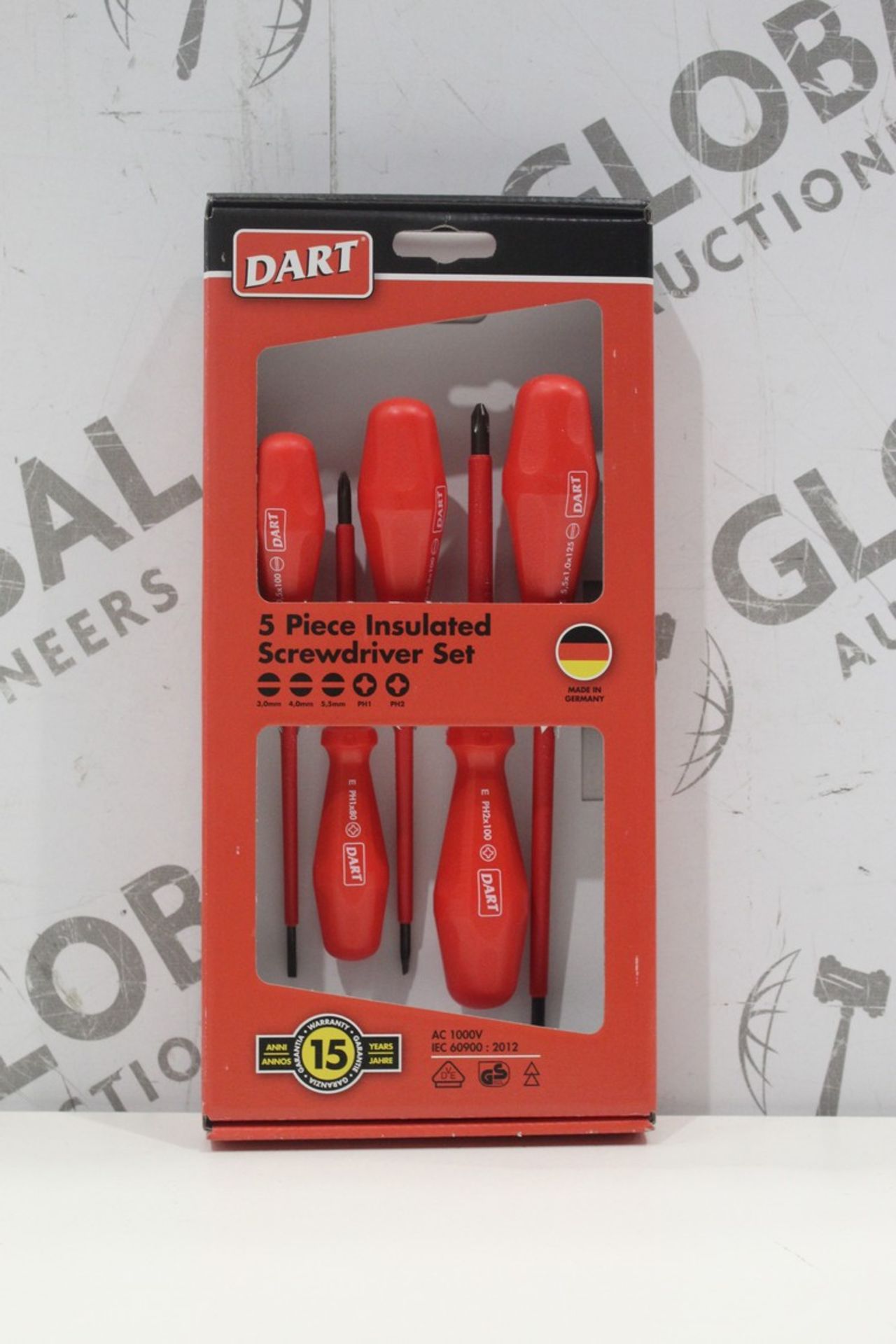 Rrp £90 Lot To Contain 3 5Pcs Insulated Screwdriver Set