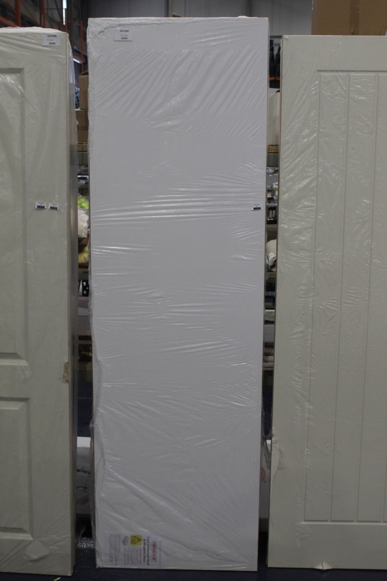 Rrp £150 Premdor Large White Internal Door.