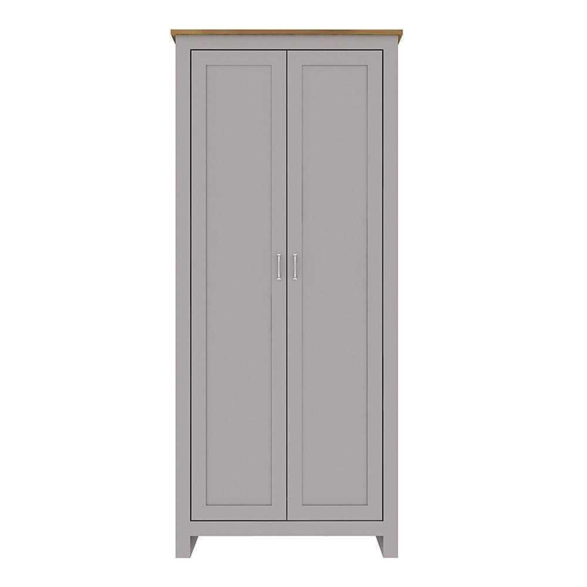 RRP £300 2 Door Wardrobe