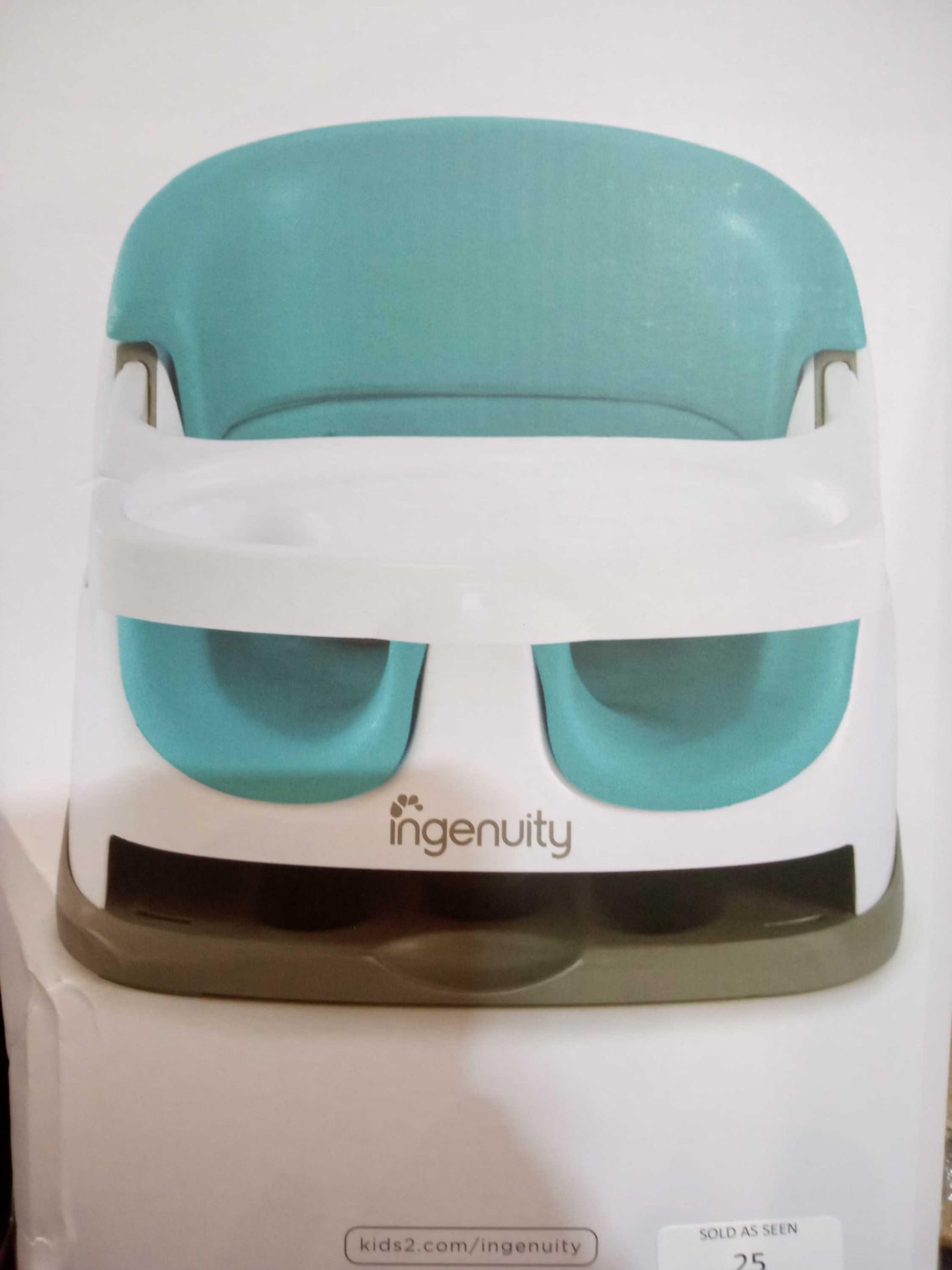 RRP £50 Ingenuity Babybase Two-In-One Snack Booster Seat