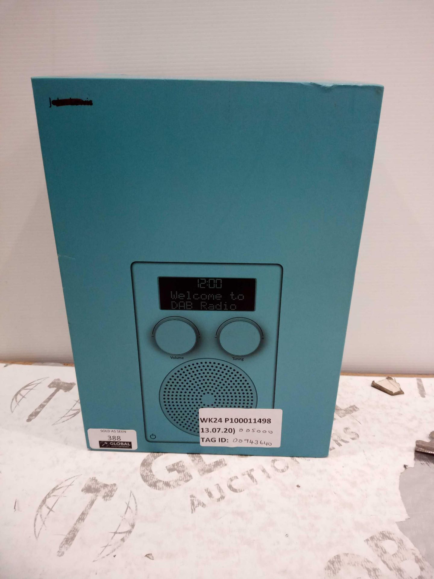 RRP £50 John Lewis And Partners Dab And Fm Digital Radio And Blue