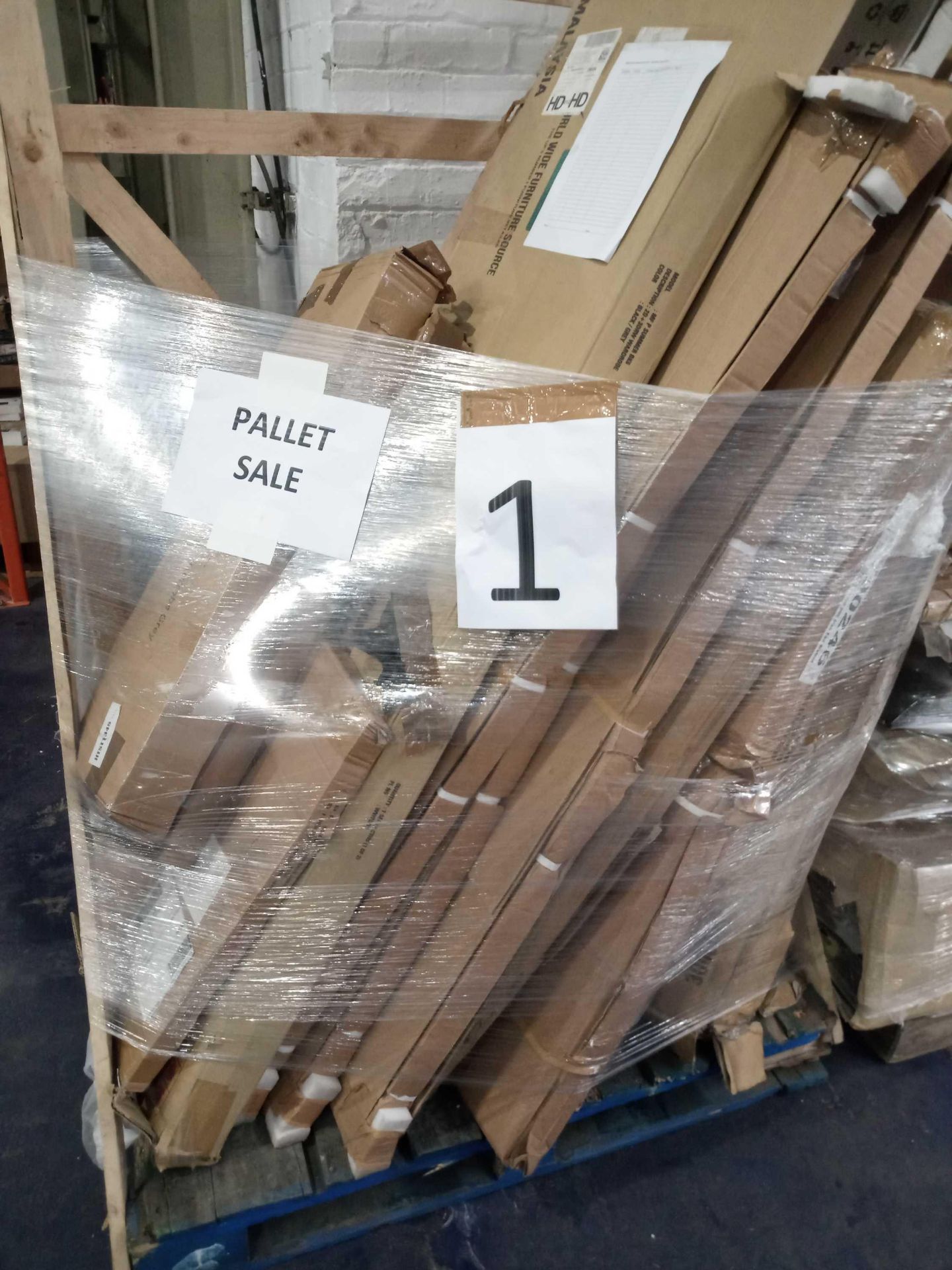 RRP £400 Pallet Of Flatpack Furniture Partlots