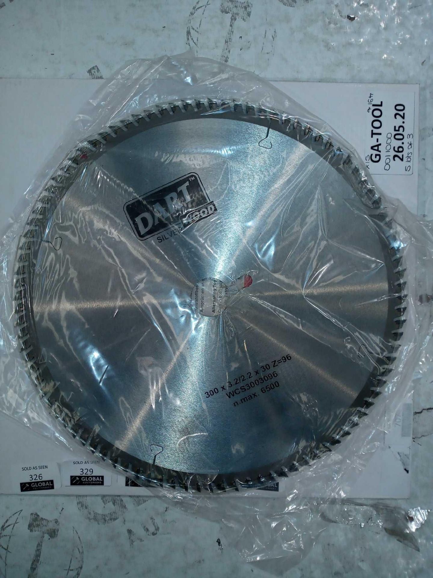 Lot To Contain 3 Boxed Brand New 300 X 3.2 X 30 Z = 96 Wood Cutting Saw Blades Combined RRP £330(