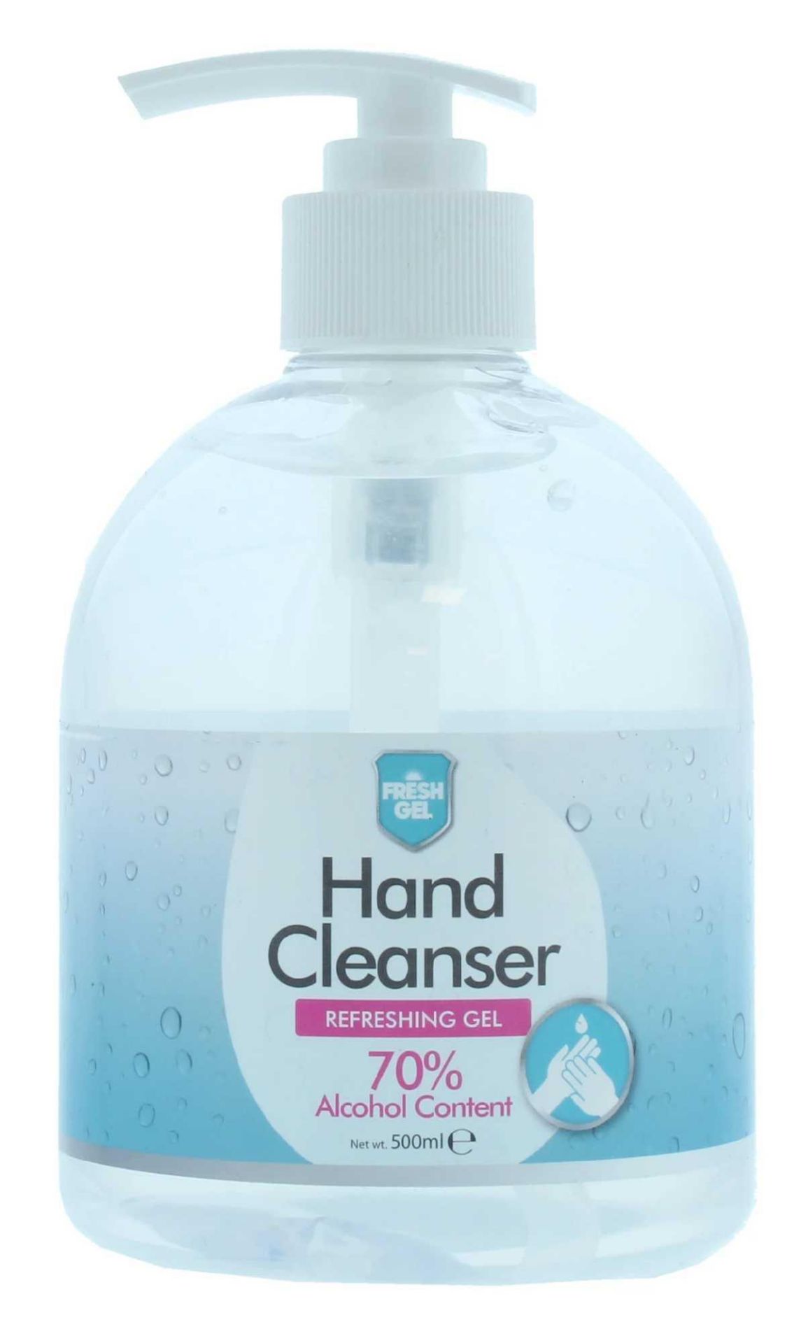 RRP £240 Brand New Box Of 24 Bottles Of 500Ml Hand Cleanser