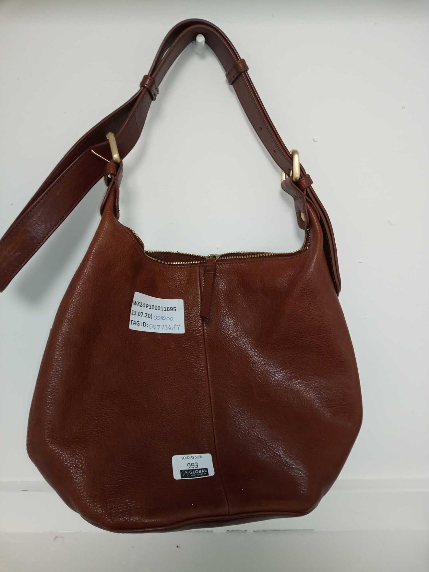 RRP £110 John Lewis And Partners Kepley Leather Cross Handbag