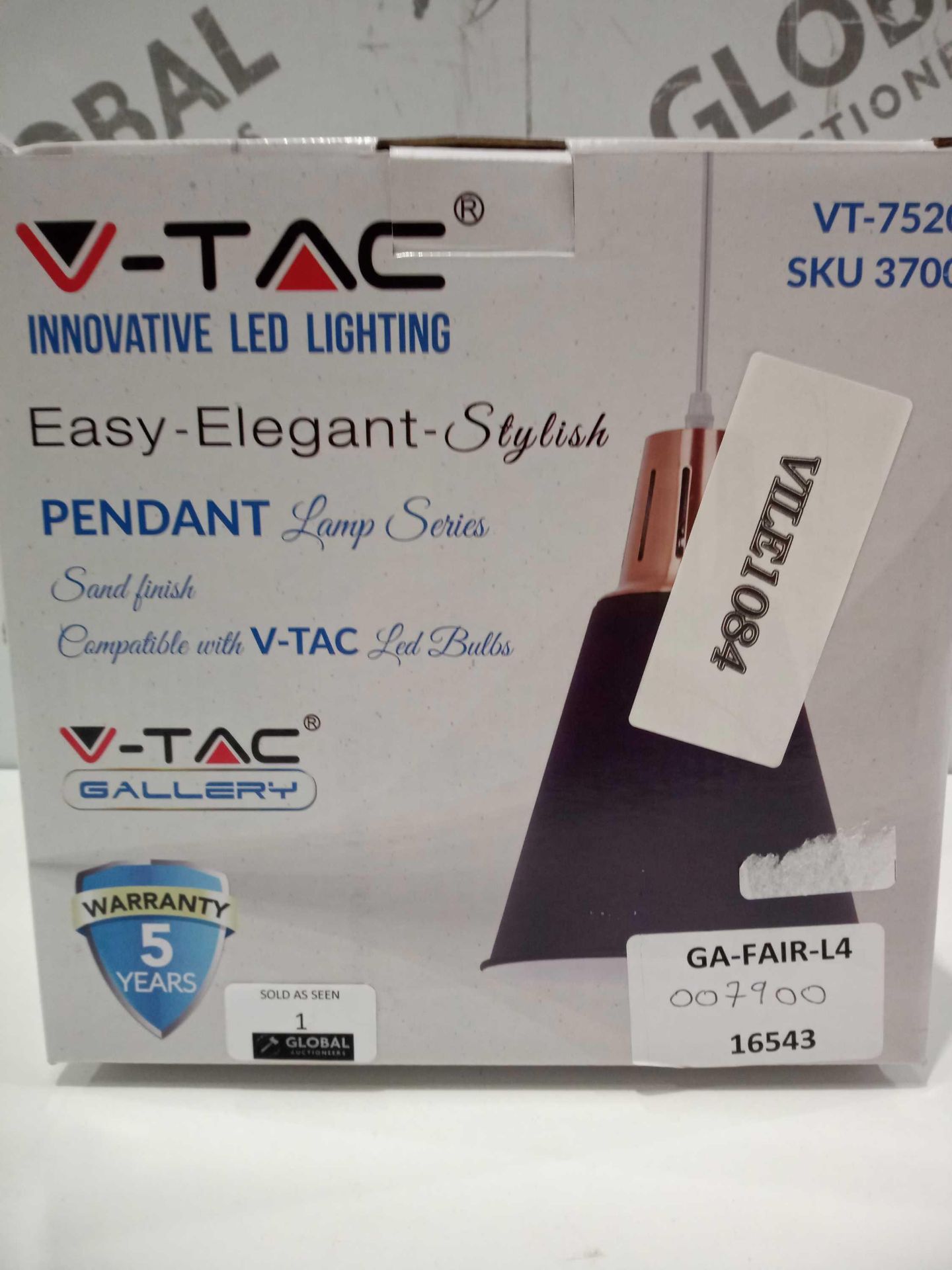 Rrp £80 Boxed V Tac Easy Elegant Pendant