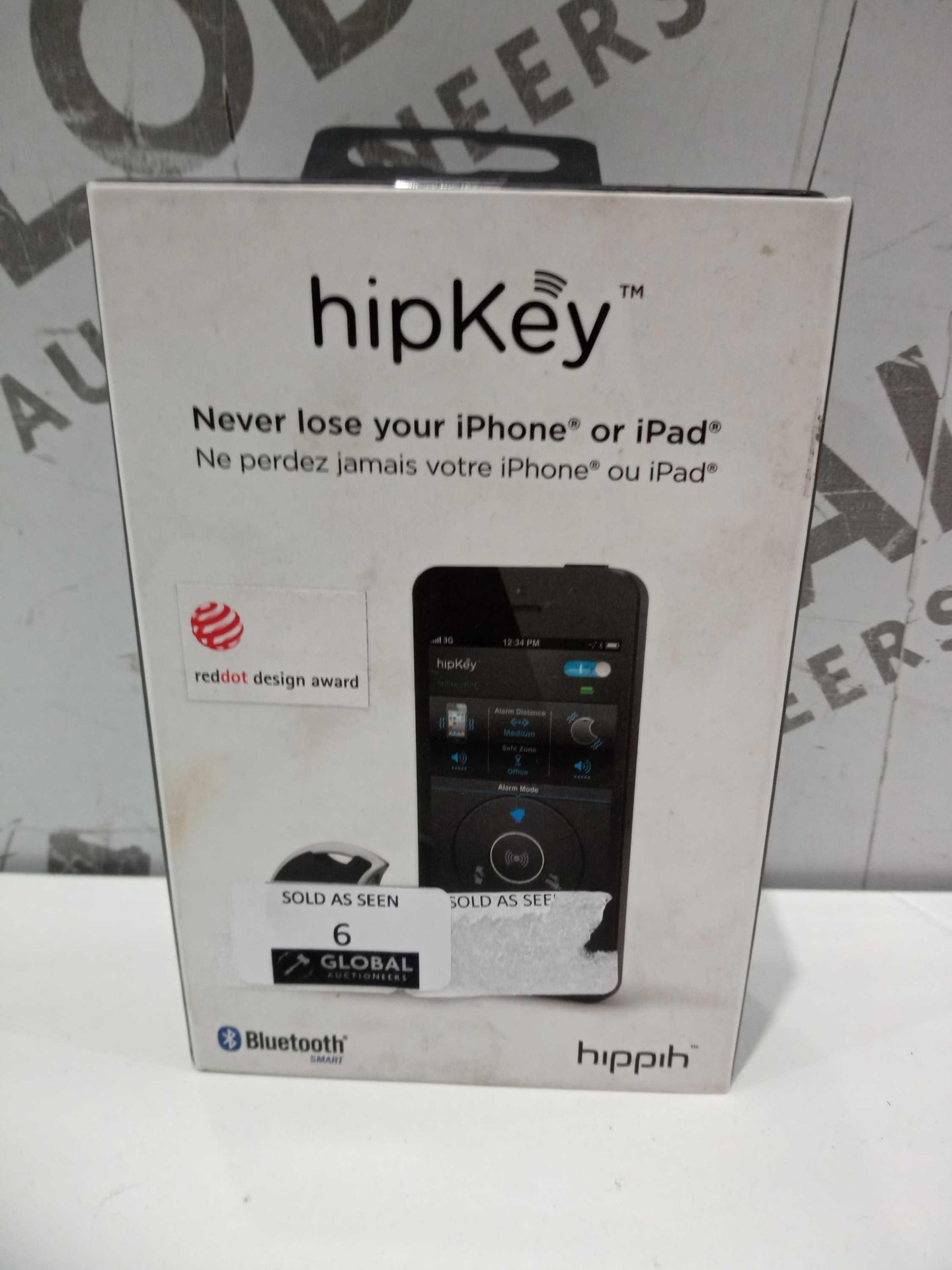 Combined Rrp £140 Lot To Contain 2 Boxed Hippih Never Lose Your Phone Or Ipad Tracking Device