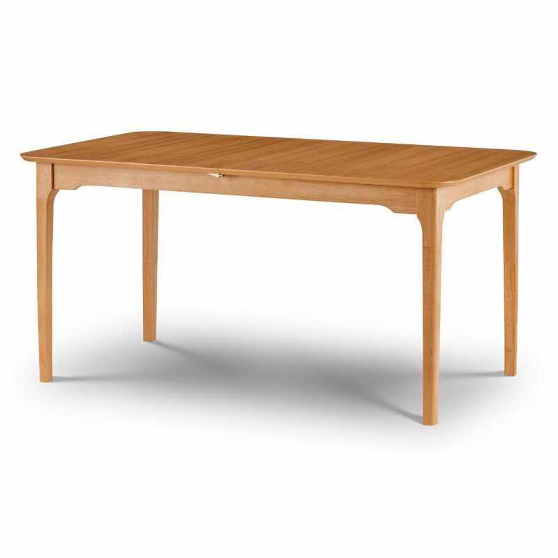 Boxed Natur Pur Dostie Extendable Dining Table In Light Oak RRP £210 (17924)(Appraisals Available On