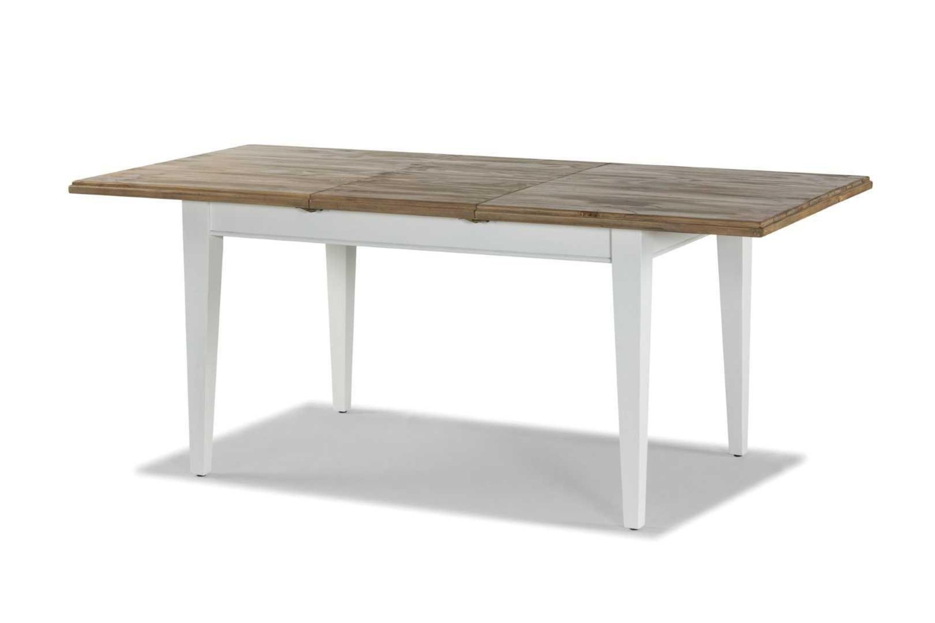Boxed Lulworth 150-200Cm Extending White Dining Table RRP £500 (19138)(Appraisals Available On