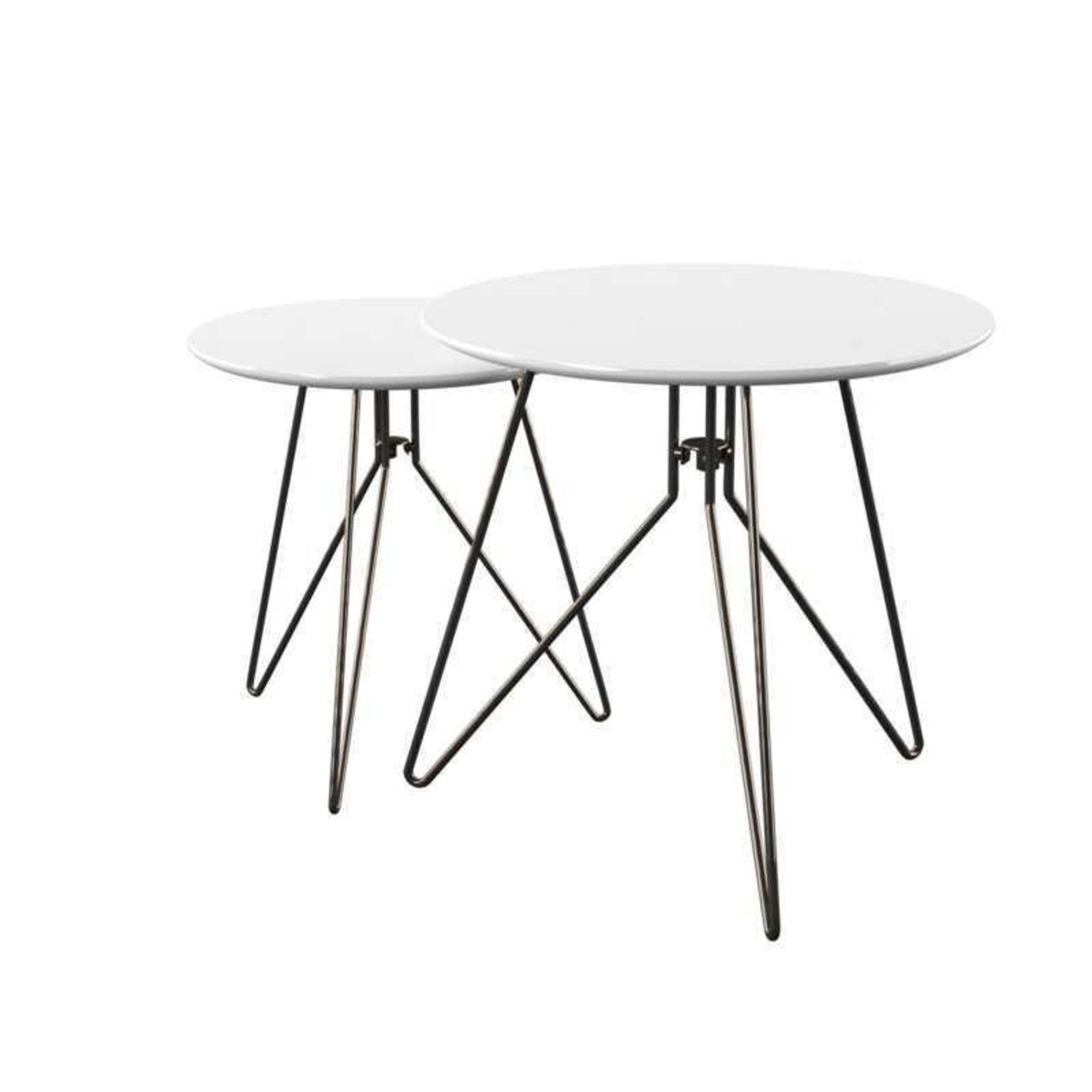 RRP £65 2 Piece Nest Of Tables