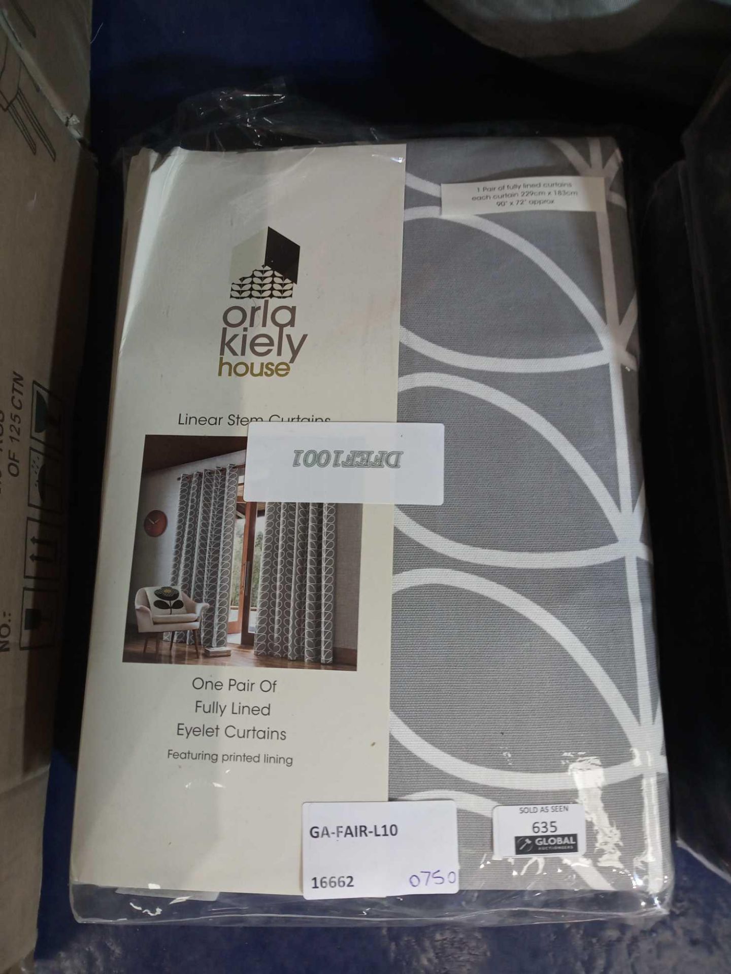 RRP £75 Bagged Orla Kiely House Curtains