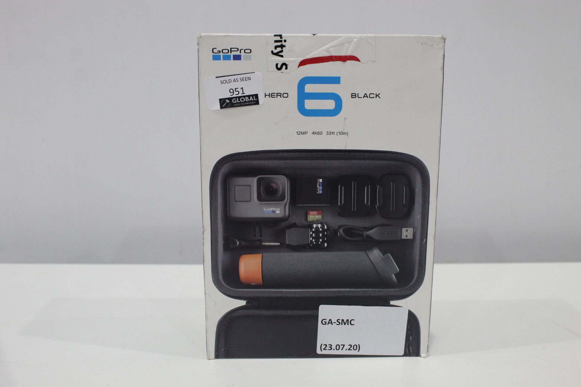 RRP £350 Boxed Go Pro Hero 6 Black