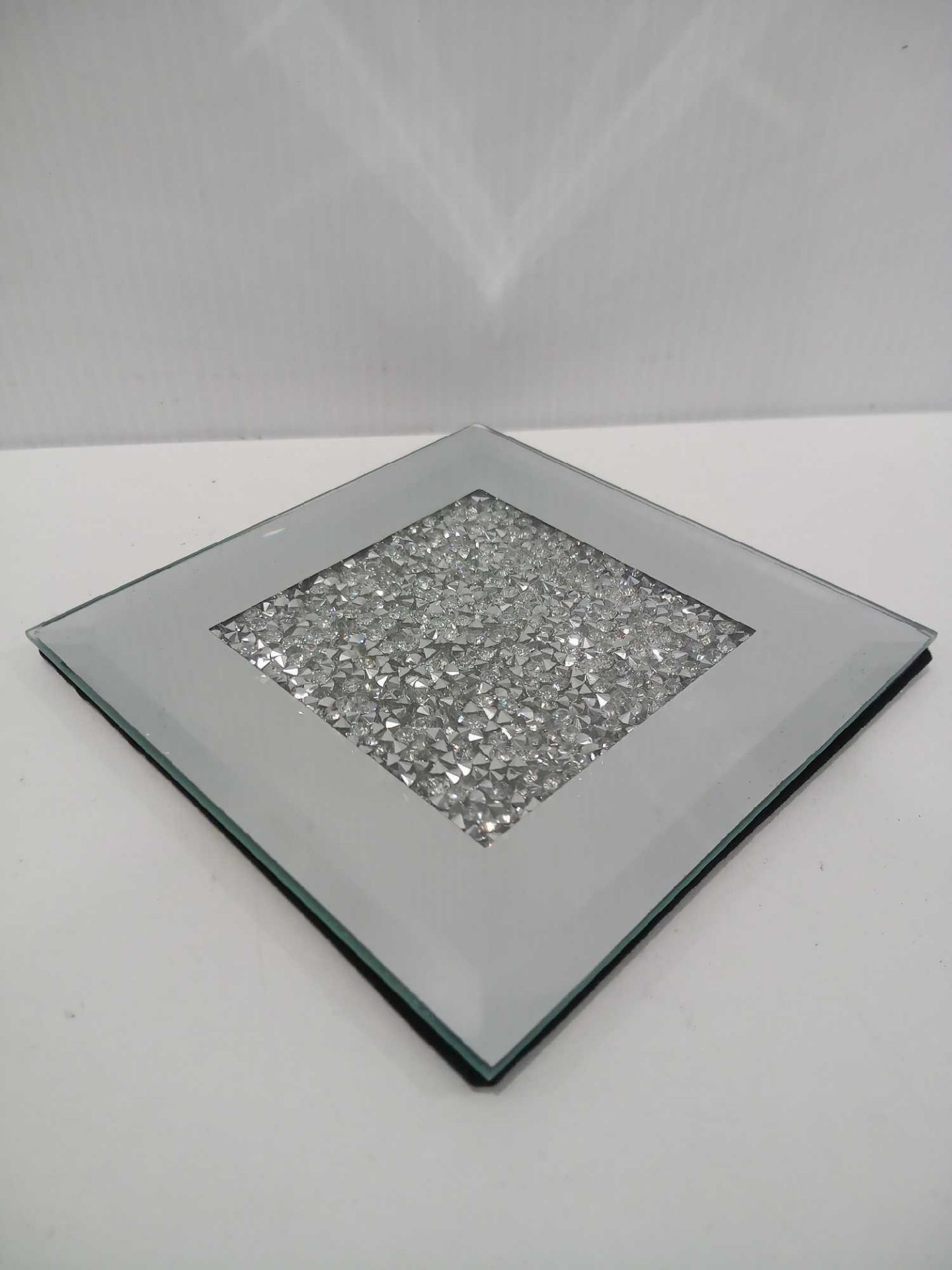 RRP £270 Box To Contain 36 Rhinestone Mirrored Coasters