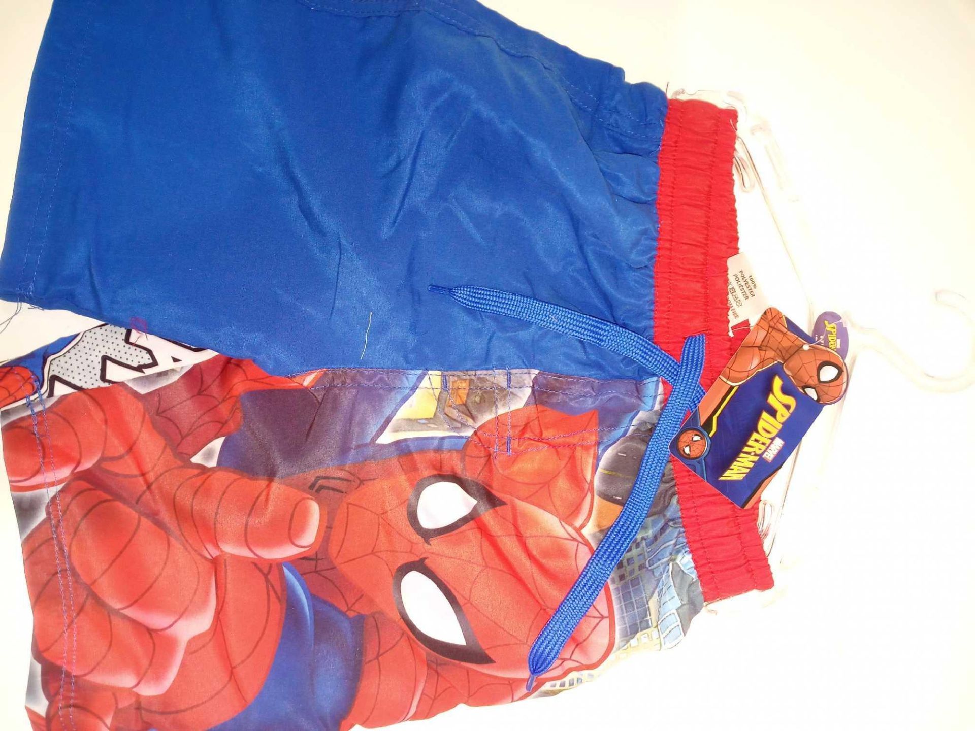 RRP £145 Brand New Paw Patrol And Spiderman Surf Shorts - Image 2 of 2