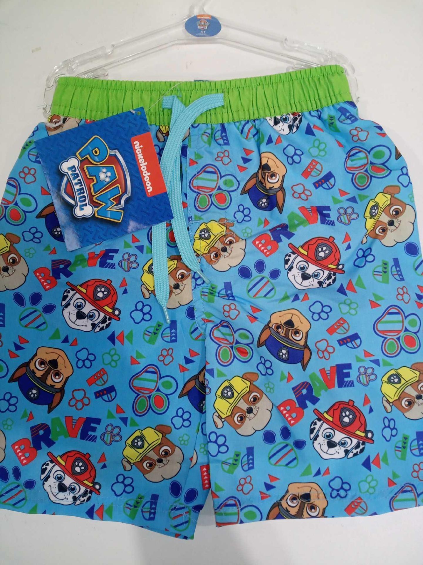 RRP £145 Brand New Paw Patrol And Spiderman Surf Shorts