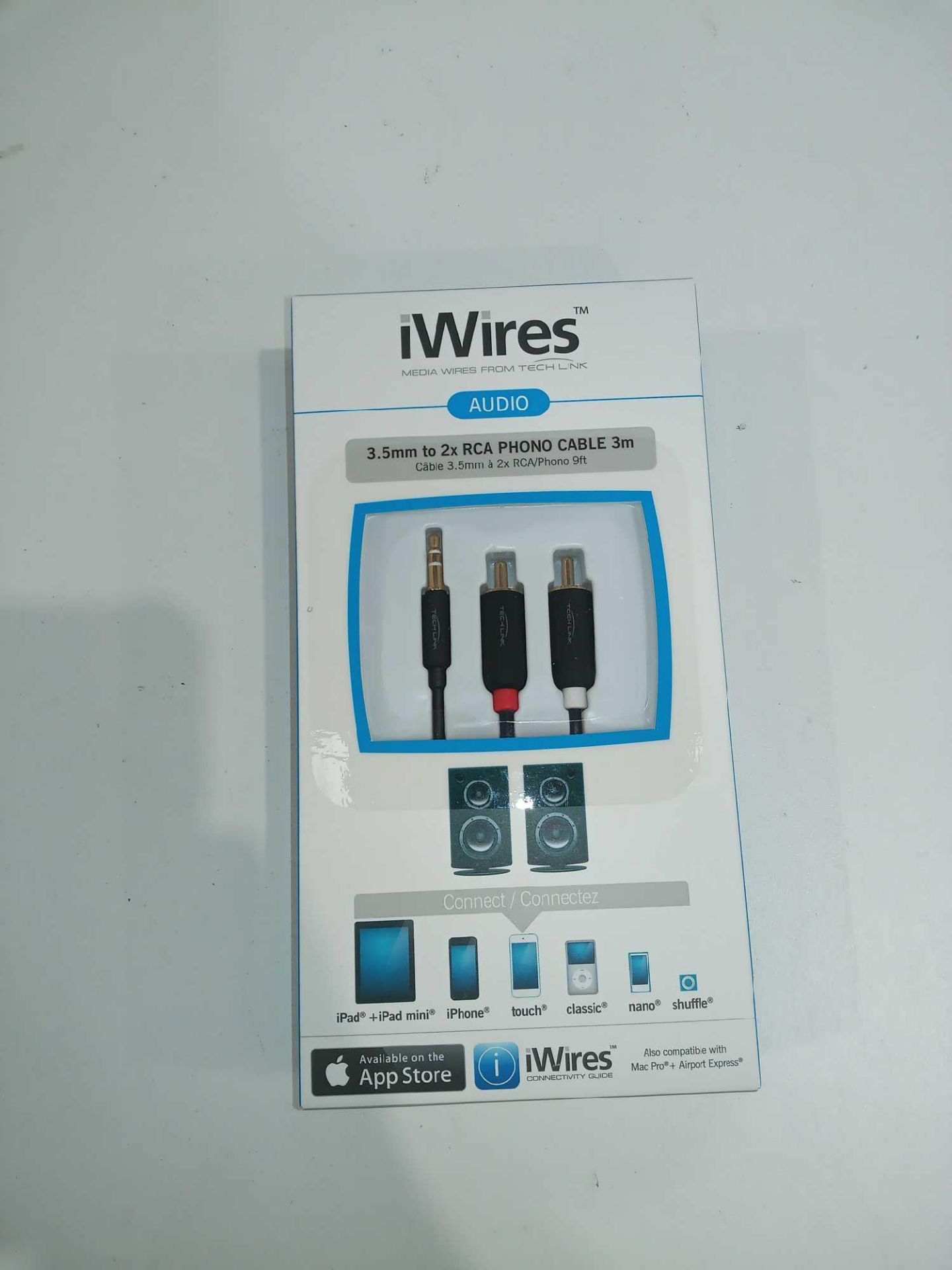 RRP £100 Brand New Iwires Phono Cables