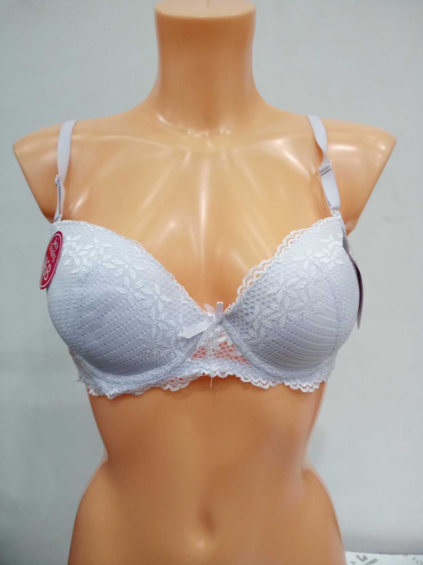 Combine RRP £90 Lot To Contain A Pack Of Hana Designer White Bras Size 46B