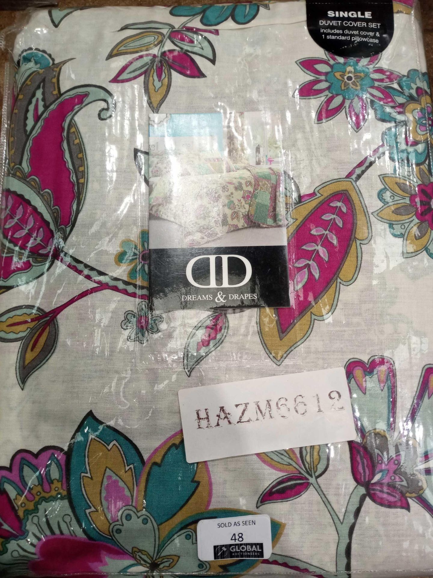 Combined RRP £70 Lot To Contain 2 Designer Single Duvet Sets