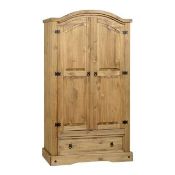 RRP £250 2 Door Wardrobe