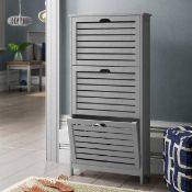 RRP £80 10 Pair Shoe Storage Cabinet