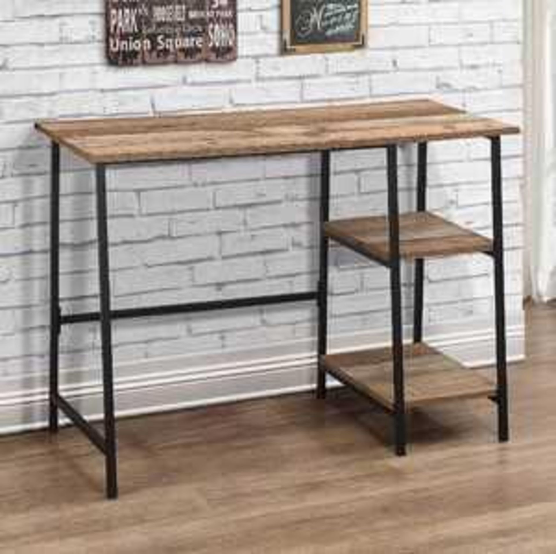 Rrp £90 Rustic Desk - Image 2 of 2