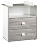 Rrp £300 2 Drawer Chest