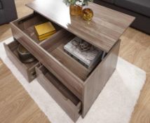 RRP £100 Lift Top Oak Coffee Table