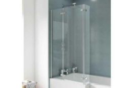 RRP £100 Bath Hinged Screen