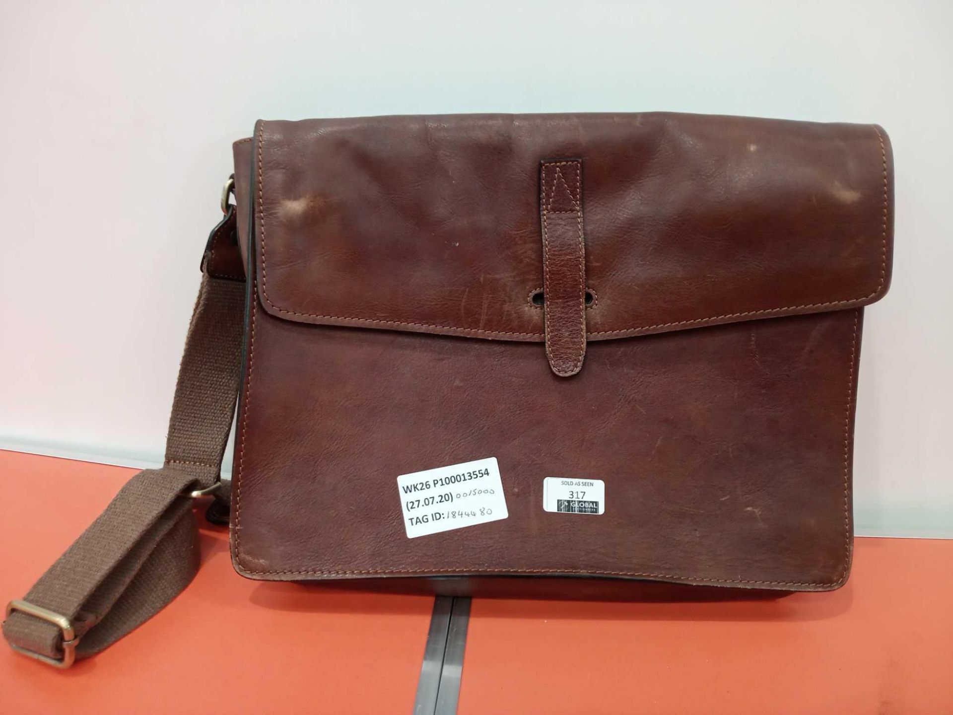 RRP £150 Lot To Contain A Brown Sachel Bag