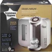 RRP £70 Boxed Tommee Tippee Close To Nature Perfect Prep Machine