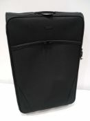 RRP £60 Boxed Black Designer John Lewis And Partners Suitcase