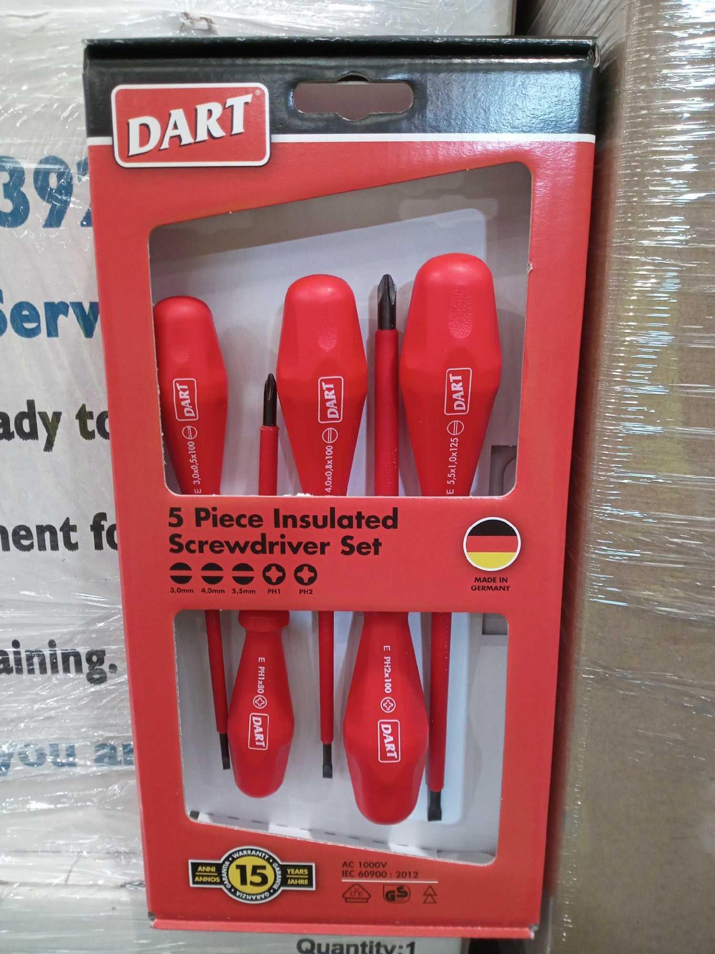 RRP £30 Boxed Brand New 5 Pcs Insulated Screwdriver Sets - Image 2 of 2