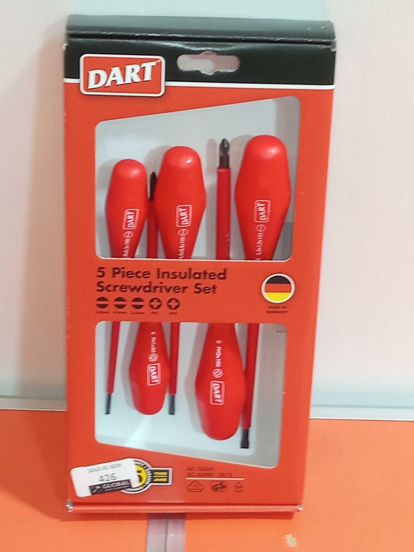 Rrp £30 Boxed Brand New Insulated Screwdriver Set - Image 2 of 2