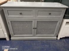 Rrp £170 Lucy Cone Sideboard Grey