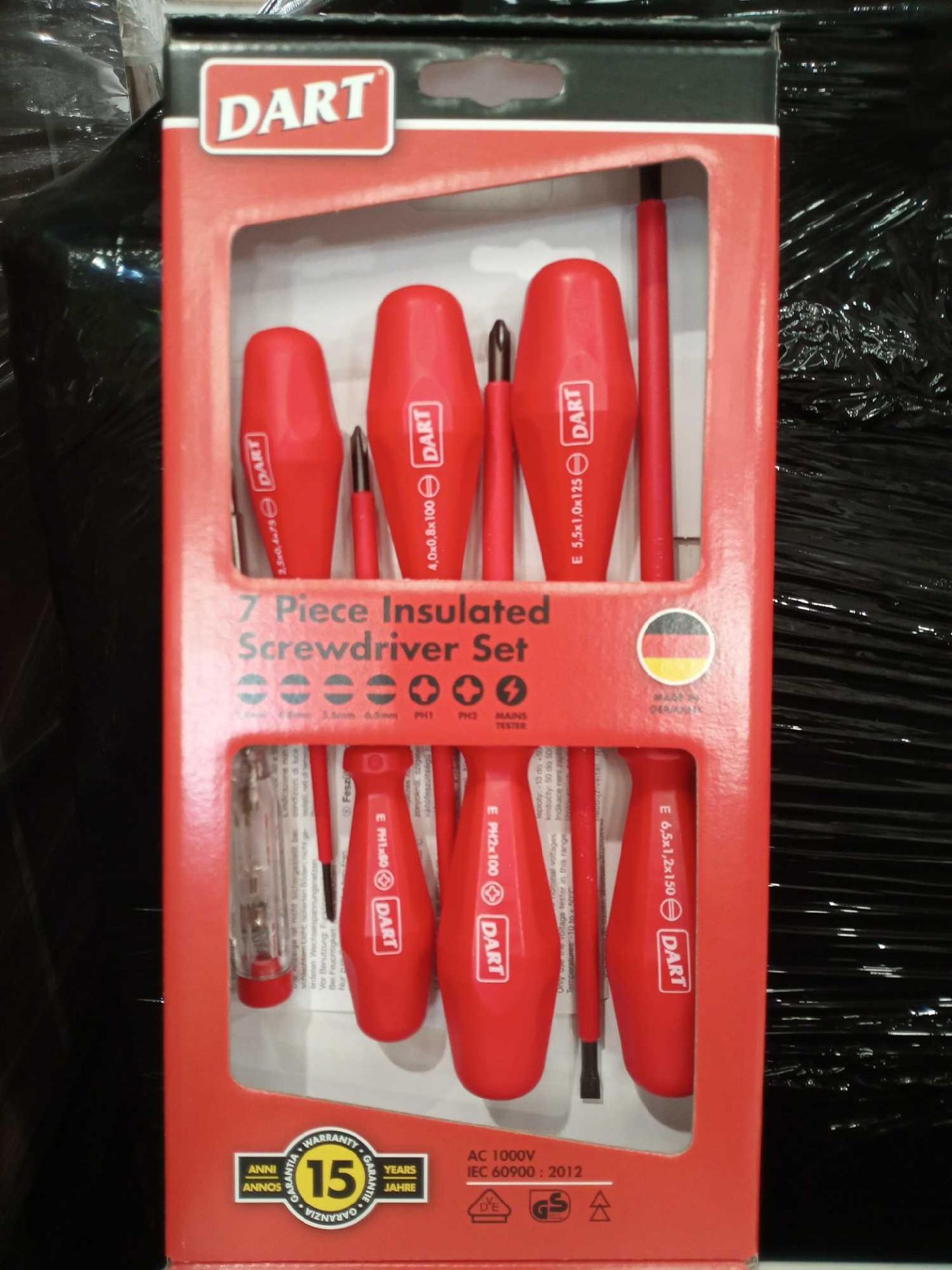 RRP £35 Each Boxed Brand New 7 Pcs Insulated Screwdriver Sets - Image 2 of 2