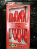 RRP £35 Each Boxed Brand New 7 Pcs Insulated Screwdriver Sets