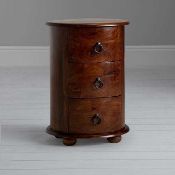 RRP £230 Boxed Maharani Drum Side Table