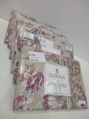 RRP £15 Each Lot To Contain 8 Dorma Cuffed Pillowcases