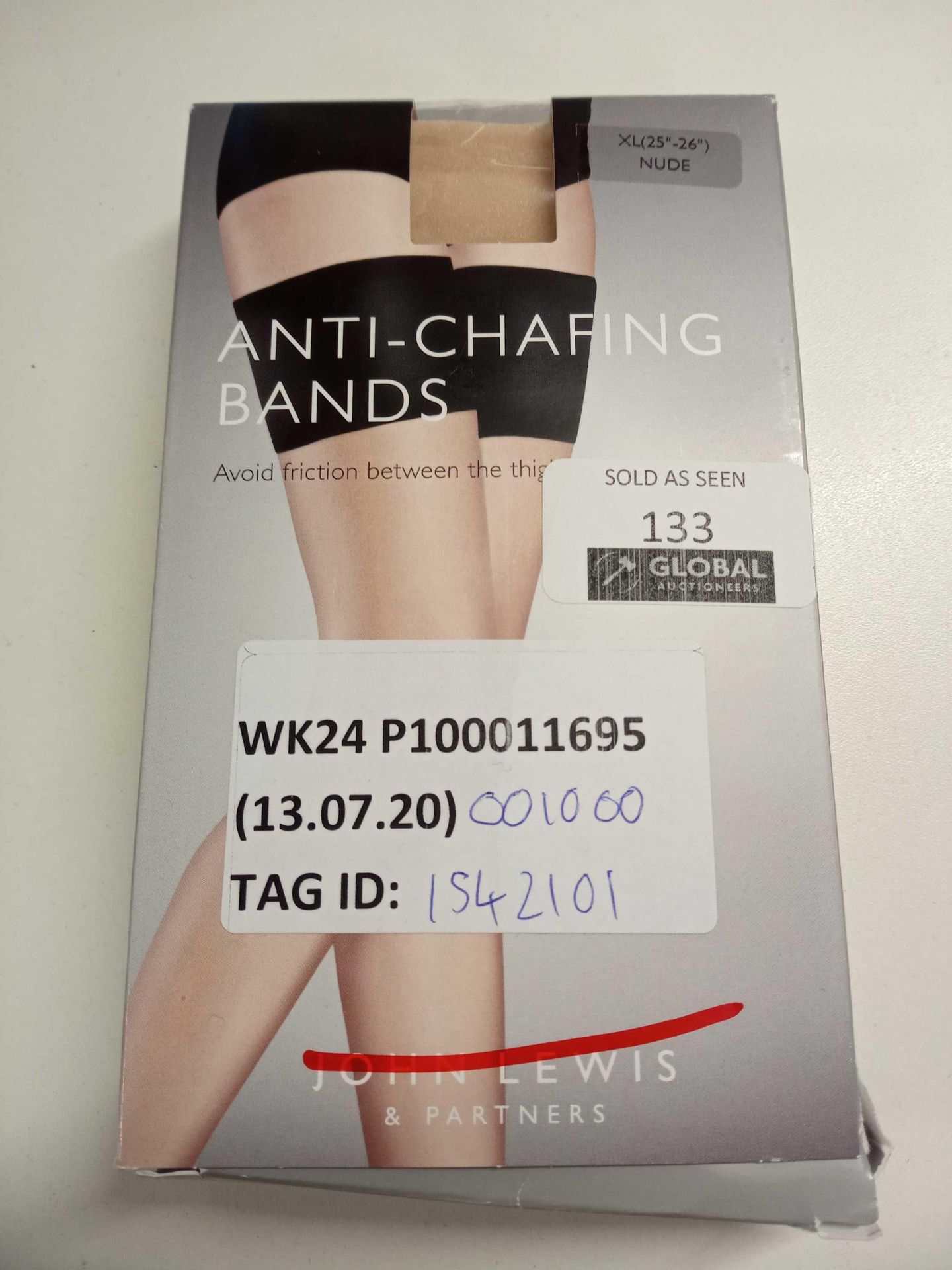 Rrp £10 John Lewis Anti-Chafing Bands Size Xl