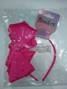 Rrp £48 Brand New Bow And Co Large Hairbands