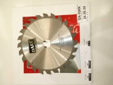 RRP £230 Wood Cutting Saw Blades